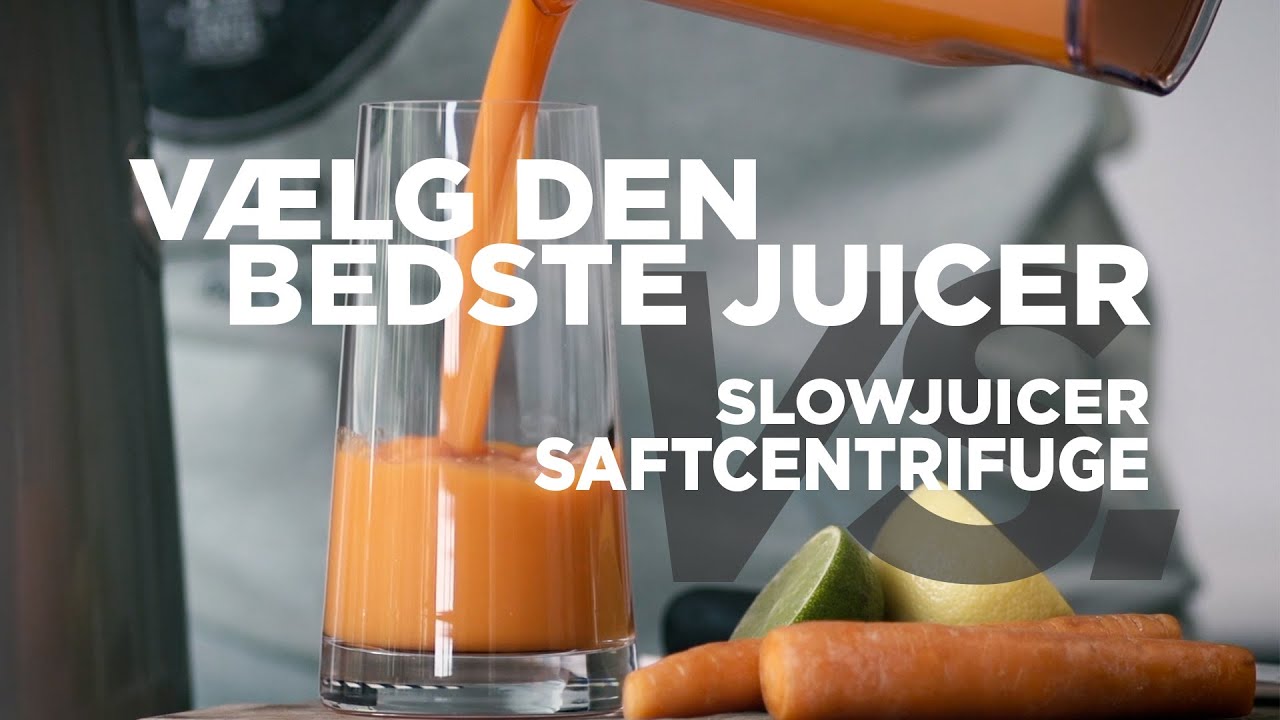 Vælg den rigtige juicemaskine | Slowjuicer vs. saftcentrifuge - Witt by Kuvings c9640, SAGE BJE 430