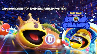 My Dad is Ranked Top 10 Globally in the New Pacman Battle Royale!