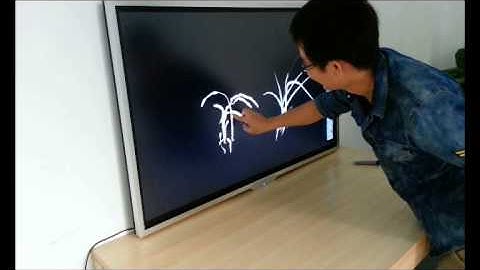 Casual Painting On Multi-touch Monitor/TV