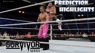 WWE 2K16 Dolph Ziggler vs Tyler Breeze | Survivor Series 2015 - Prediction Highlights