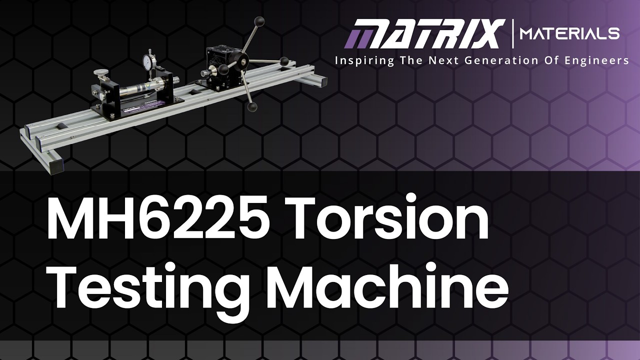 Materials & Vibration - Torsion Testing Machine Overview - YouTube