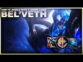 How to jungle with 3 losing lanes belveth  league of legends