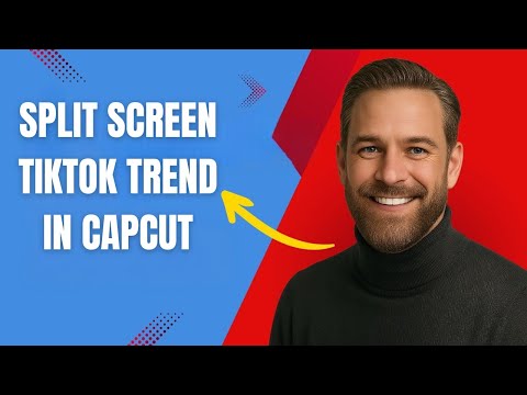 How to do Split Screen TikTok Trend in CapCut Fast and Easy!