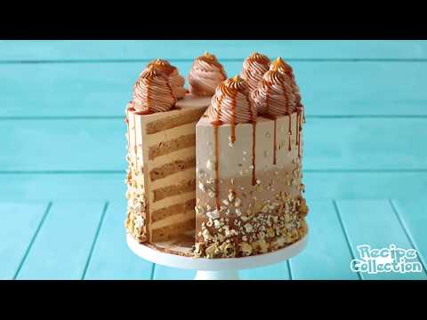 How to Make Caramel Popcorn Cake