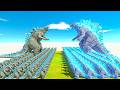 Growing Godzilla 2014 vs Supercharged Godzilla size comparison - ARBS