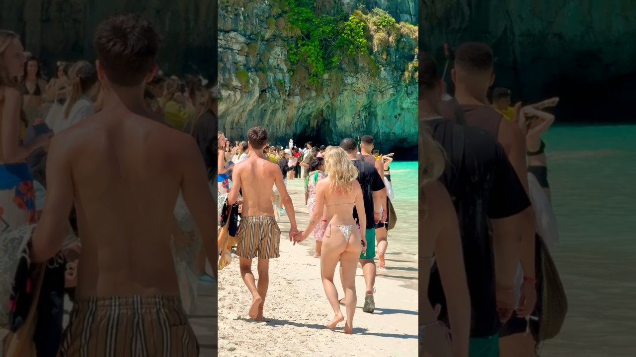 🇹🇭Maya Bay Beach Thailand Dream Holiday Sea Sand Sun 37⛱️ 