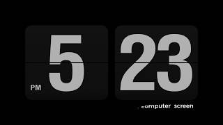 Flicker Clock Screen Saver Installation Tutorial | MAC & WINDOWS | 2017 screenshot 3