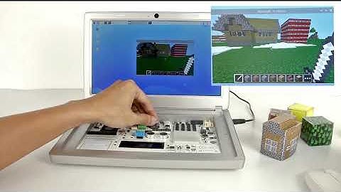 What can CrowPi2 do? │Craft buildings on Minecraft.