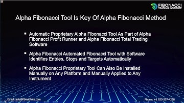 Alpha Fibonacci Trading System and Profit Runner Trading Software