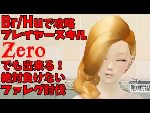 【PSO2】PSゼロでもマロンに頼らず勝てるファレグ戦【Br/Hu】