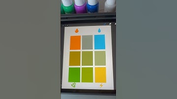 Color Palette in Procreate using emojis requested in comments #emoji #colorpalette #procreate #short