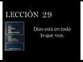 Lección 29 Un Curso de Milagros