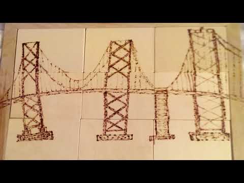 The Bay Bridge in Wood: A 9-Piece Puzzle Masterpiece