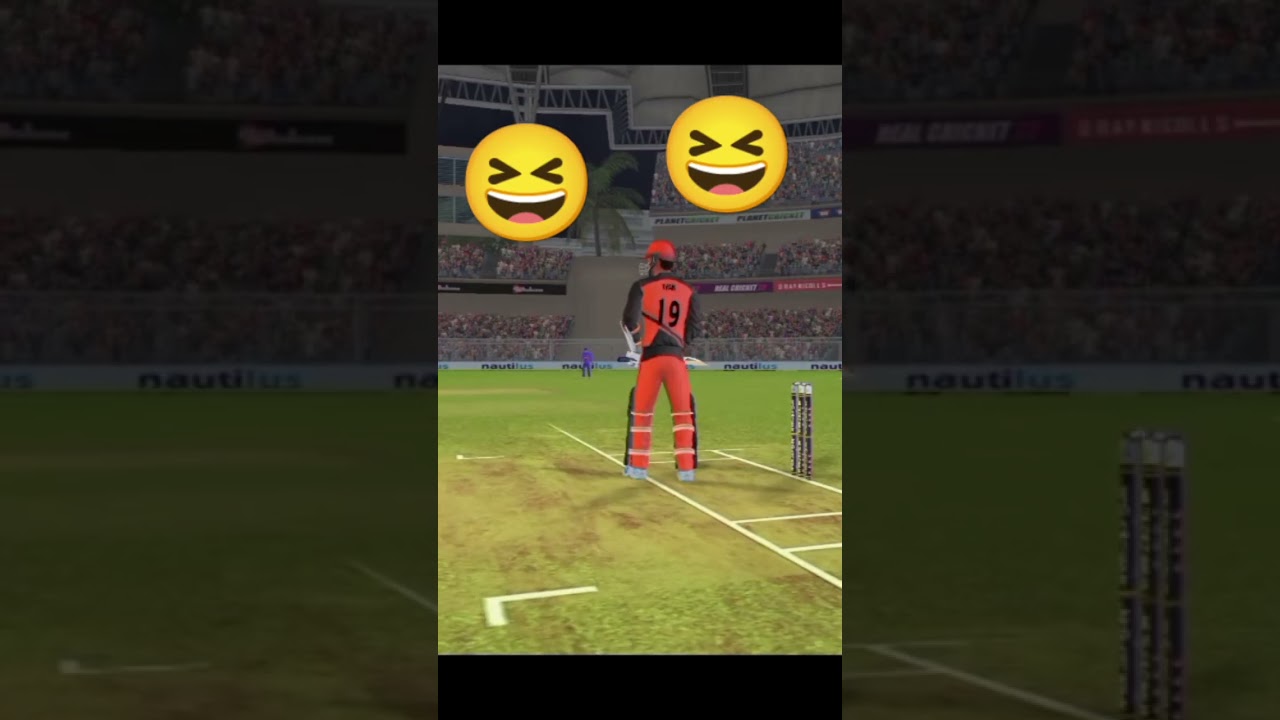 real cricket 22 funny video   