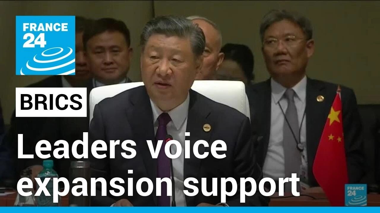 BRICS leaders voice support for expansion • FRANCE 24 English