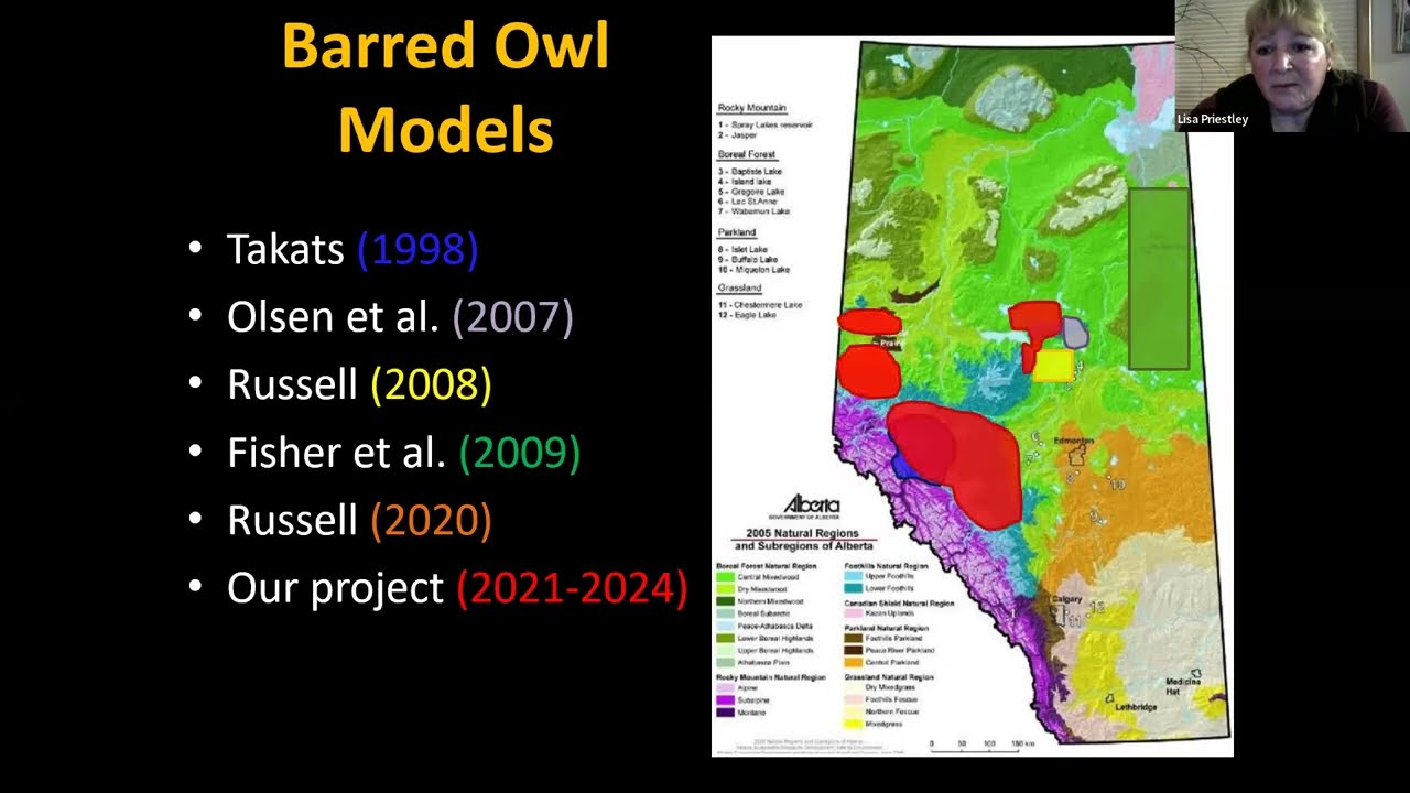 Nesting and Home Range of Barred Owls in Managed Forests of Alberta