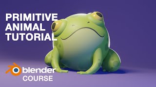 PRIMITIVE ANIMALS 3D - BLENDER EASY TUTORIAL
