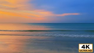 Peaceful Ocean Sounds 4k  Sleep Meditation U0026 Deep Relaxation Asmr Vol 54