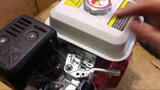 Umbau des Gashebels beim gx160 Gokart-Motor – wie geht das?