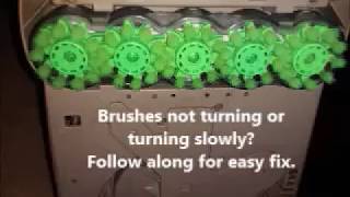Hoover brushes don t spin - easy fix