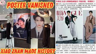 Why Zhang Linghe Poster Vanished as Xiao Zhan Made History