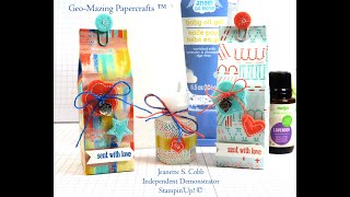 Follow Your Art Gift Pouch Holder for DIY Hand Sanitizer * Dollar Tree Idea