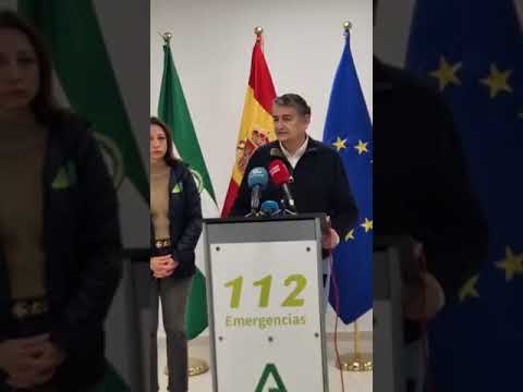Antonio Sanz anuncia que se suspenden las clases en los centros educativos de Huelva