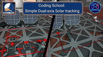 Stationeers - Programming Tutorial - Simple Dual-axis Solar tracking