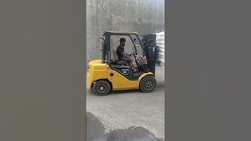 unloading material | new forklift | Indian forklift