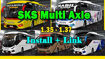 SKS Bus mod for Ets2 | SKS Multi Axle Bus | Nabil Bus mod | Euro Truck Simulator 2 Bus Mod | Ets2