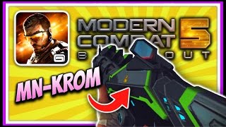 MN-KROM Gameplay! | Modern Combat 5: Blackout (X1 Morph Class Gun!)