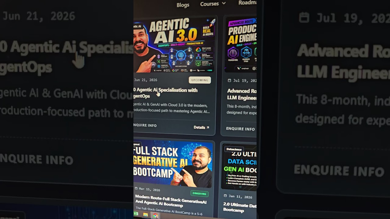 3.0 Agentic AI Bootcamp Announcement