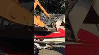 Jet Ski Demolished 😳 @FloridaSkiRiders