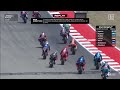 ¡TREMENDO SUSTO EN MOTO2! El accidente múltiple en Austin del que salieron todos conscientes #MotoGP