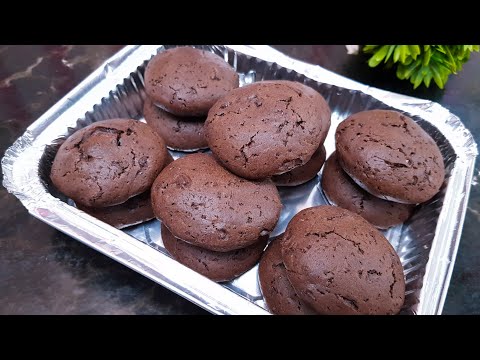طريقة عمل بسكوت الشكولاتة اقتصادي ولذيذ وبيبضه واحدة فقط منتهى الروعة