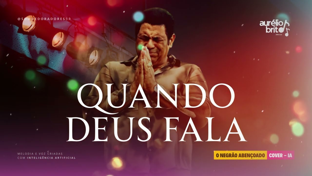 Quando Deus fala | Louvor Profundo | Hino Cristão Inédito (Voz Masculina)
