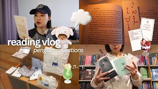 reading vlog | penguin archive collection, orchestra & journaling 🤍