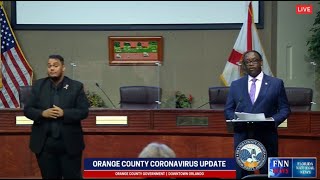 WATCH LIVE: Orange County Mayor Jerry Demings COVID-19 Press Update 10.14.21 | FNN NEWS