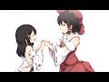 【東方手書き】博麗ふたり 第9話:本当の孤独【先代巫女】