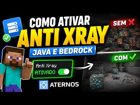 🥇 HOW TO ENABLE ANTI-XRAY ON ATERNOS! (JAVA & BEDROCK)