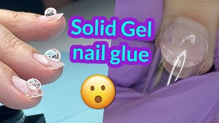 Solid Gel Nail Glue for Extensions 😲 Vettsy Box Review | Trendy Pearl Thread Nail Art screenshot 3