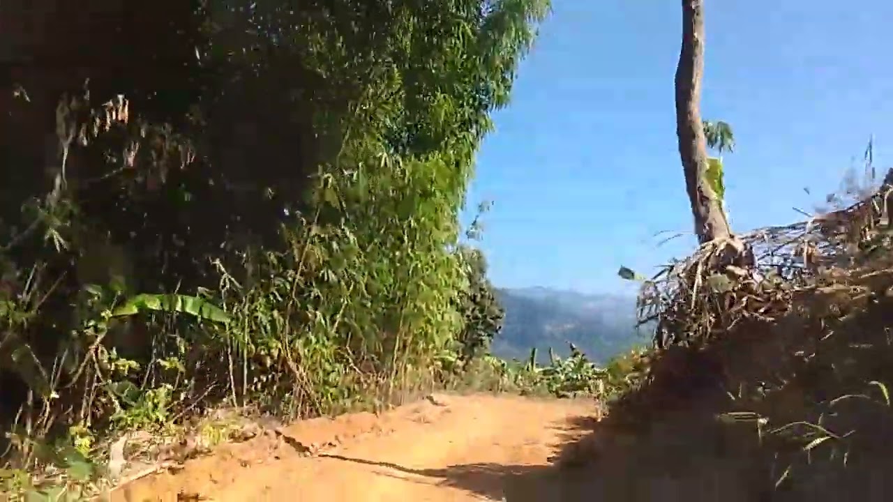 Huan kawnga cement road tur jcb in hai mam zaih mai