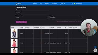 Numeric format - Report designer of Shopify application