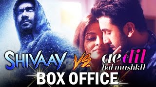 Shivaay V/s Ae Dil Hai Mushkil - 4th Day - BOX OFFICE Collection