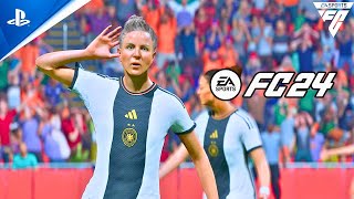 EA FC 24 | Netherlands vs Germany - 3rd place final Women's UEFA Nations League 23/24 | PS5 Gameplay