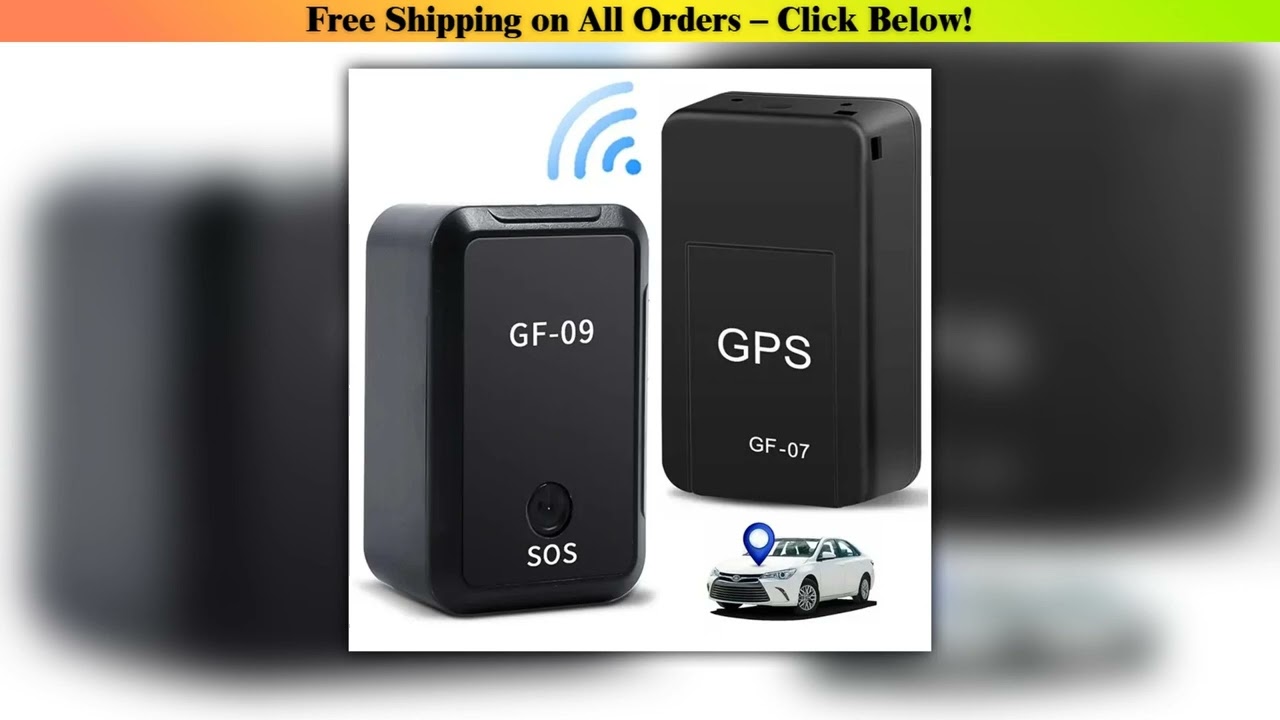GF-09 Mini Car GPS Tracker Anti-lost Locator Device Real Time Tracking Recording Magnetic Mount