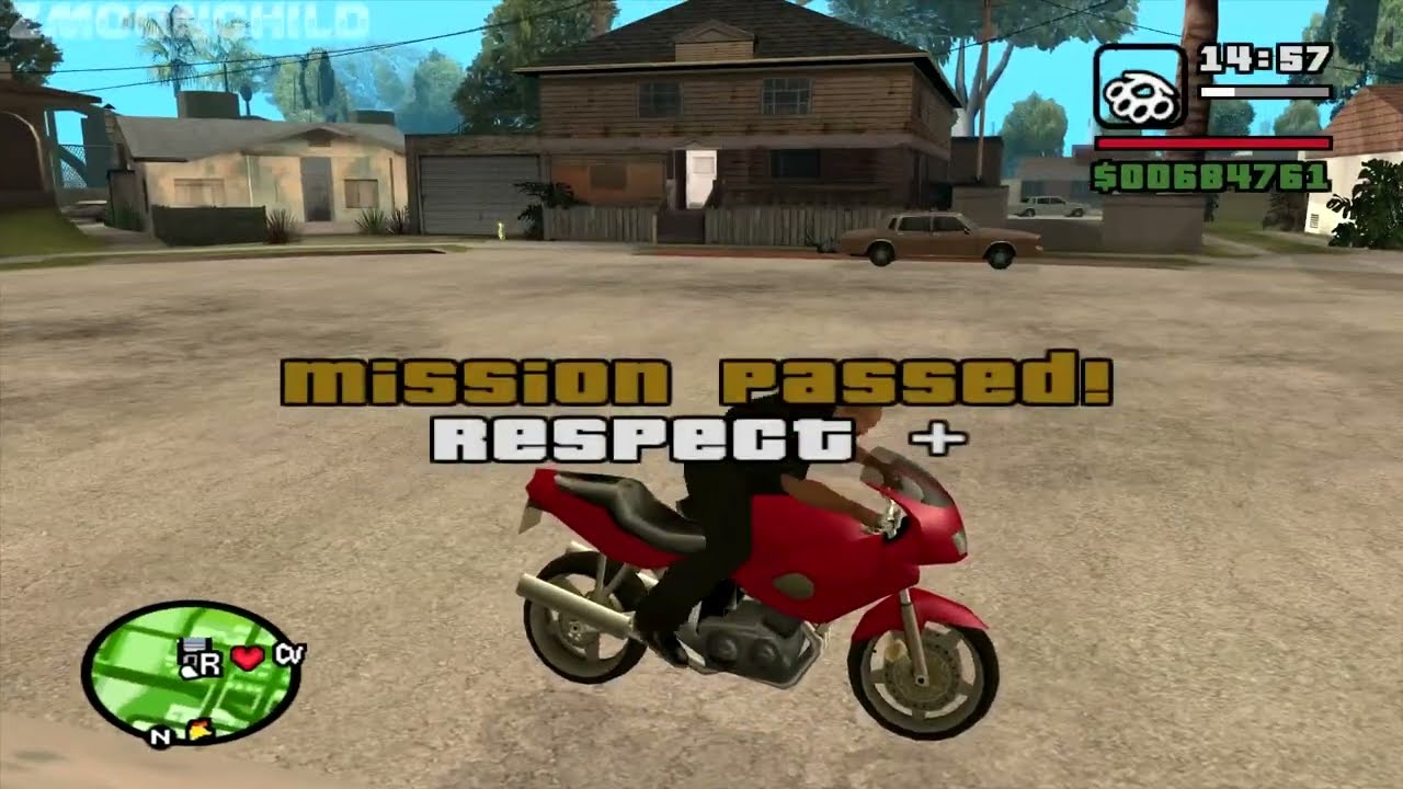 House Party with a 4 Star Wanted Level - OG Loc Mission 3 - GTA San Andreas