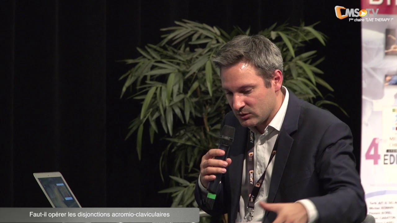 4e Journée Médecine-Chirurgie - FaceFace 3 | Faut-il opérer les disjonctions acromio-claviculaires ?