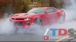 2016 Chevy Camaro Burnout & Review - Find New Roads