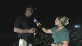Bay County officials respond to missing swimmers in the Gulf